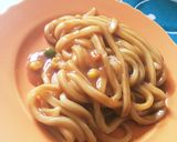 簡単 カレーうどん作り方5写真