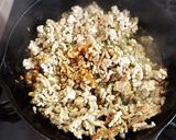たけのこと肉味噌のピザ。作り方2写真