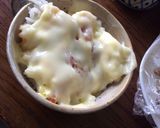 レンジで簡単☆チーズ、ケチャップご飯作り方2写真