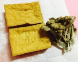 酢しょうが使い☆厚揚げときのこの簡単煮作り方1写真