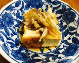 酢しょうが使い☆厚揚げときのこの簡単煮作り方3写真