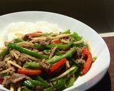 青椒肉絲的☆黒酢酢豚作り方7写真