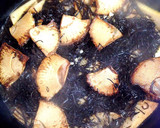 お醤油だけで！たけのことあらめの煮物作り方4写真