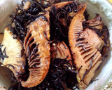 お醤油だけで！たけのことあらめの煮物作り方5写真