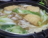 材料ちょっとで、豚バラ・白菜鍋♪ 作り方5写真