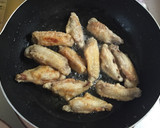 揚げ焼きで簡単☆甘辛手羽中唐揚げ！！作り方5写真
