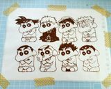 ｸﾚﾖﾝしんちゃんﾋｰﾛｰ　ｷｬﾗﾁｮｺ作り方4写真