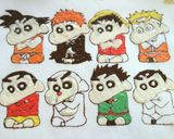 ｸﾚﾖﾝしんちゃんﾋｰﾛｰ　ｷｬﾗﾁｮｺ作り方7写真