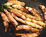 ☆なすと豚バラ焼き☆チーズも一緒にね作り方5写真