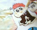 ｸﾚﾖﾝしんちゃんﾋｰﾛｰ　ｷｬﾗﾁｮｺ作り方9写真