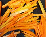 マクロビ風☆ヨモギと人参の胡麻味噌炒め作り方6写真