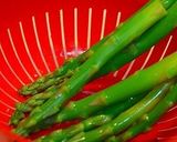 ✿アスパラと焼きピーマンのマリネ✿作り方1写真