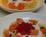 ✿サーモンといくらのとろろカッペリーニ✿作り方5写真