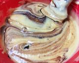 ふわふわ♡くるみとチョコのマーブルケーキ作り方10写真