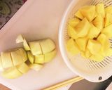 ガツとじゃがいもの酢豚作り方1写真