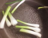 わけぎのすり胡麻入りぬた和え作り方2写真