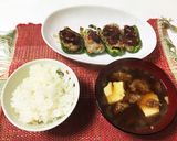 カラフル☆ピーマンの肉詰めwithおかず作り方12写真