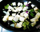 茄子とピーマン甘辛炒め*大葉まみれで～♬作り方1写真