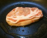 薄切り豚の“餡ソース”焼き。作り方1写真