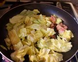 春キャベツとベーコンのパスタ作り方5写真