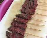 牛肉の串焼き作り方2写真