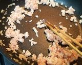 豆苗と鶏ひき肉の塩麹炒め作り方3写真