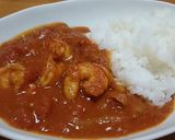 本格派！えびとトマトのカレー♪作り方23写真