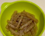 牛蒡とれんこんの旨味きんぴら作り方1写真