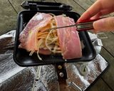 ▲山ごはん▲BCB/ベーコンチーズバウム作り方3写真
