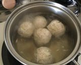 鳥ひきとおからでもちもち弾力肉団子♪作り方4写真