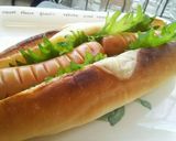 ★大葉とチーズで変わり種ごてあらドッグ★作り方3写真