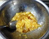 鶏モモのおろしリンゴ焼き三つ葉添え作り方1写真