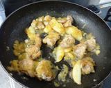 鶏モモのおろしリンゴ焼き三つ葉添え作り方6写真