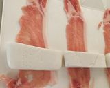給料日前の節約メニュー☆肉巻きハンペン作り方3写真