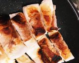 給料日前の節約メニュー☆肉巻きハンペン作り方9写真