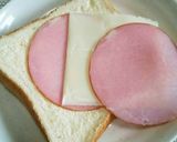 フライパンで♡チーズとろけるホットサンド作り方2写真