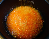 炊飯器で【にんじんの洋風炊き込みごはん】作り方4写真