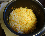 炊飯器で【にんじんの洋風炊き込みごはん】作り方5写真