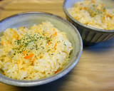 炊飯器で【にんじんの洋風炊き込みごはん】作り方6写真