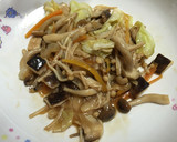 きのこと野菜のオイマヨ炒め作り方9写真