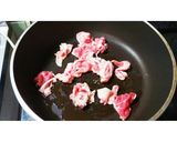 筍と豚肉の味噌炊き作り方2写真