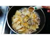 筍と豚肉の味噌炊き作り方4写真