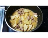 筍と豚肉の味噌炊き作り方6写真