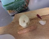 簡単パスタ☆ペンネとポテトのペペロン風作り方1写真