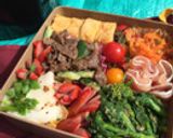 菜の花の梅ごま和え☆作り方7写真