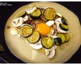 パンチェッタとズッキーニのガレット ♪作り方5写真