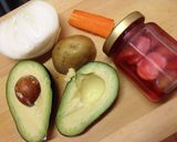 オリーブオイルと野菜の焼きサラダ飯作り方1写真