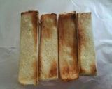 簡単☆パン耳でチーズトースト♪作り方2写真