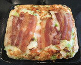 【裏技】HSMで簡単裏返しお好み焼き作り方8写真
