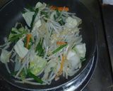 明太子と野菜のやきうどん作り方1写真